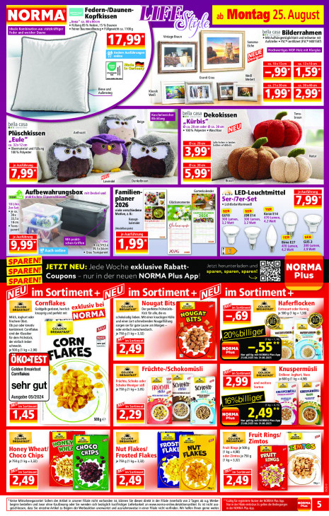 Norma Angebote ab 25.08.25 bis 30.08.25