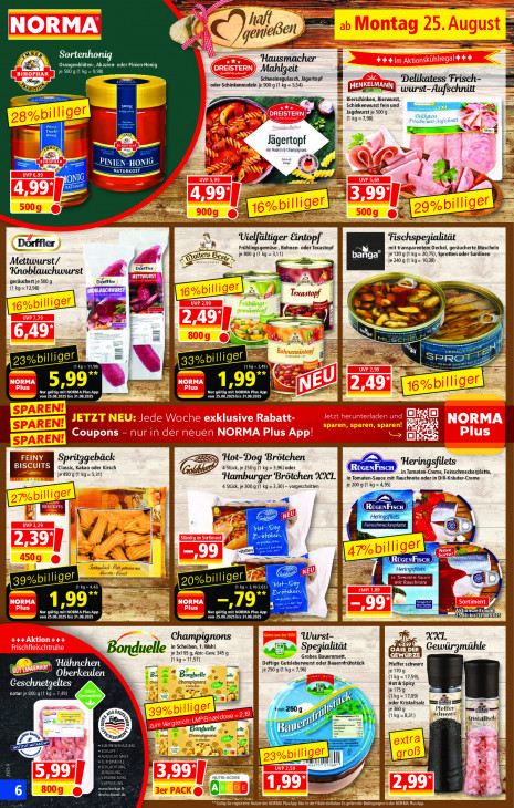 Norma Angebote ab 25.08.25 bis 30.08.25
