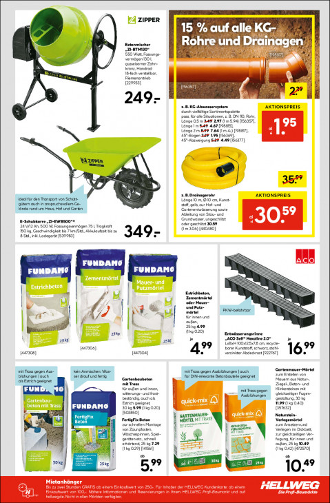 Hellweg Baumarkt Angebote ab 18.08.25 bis 23.08.25