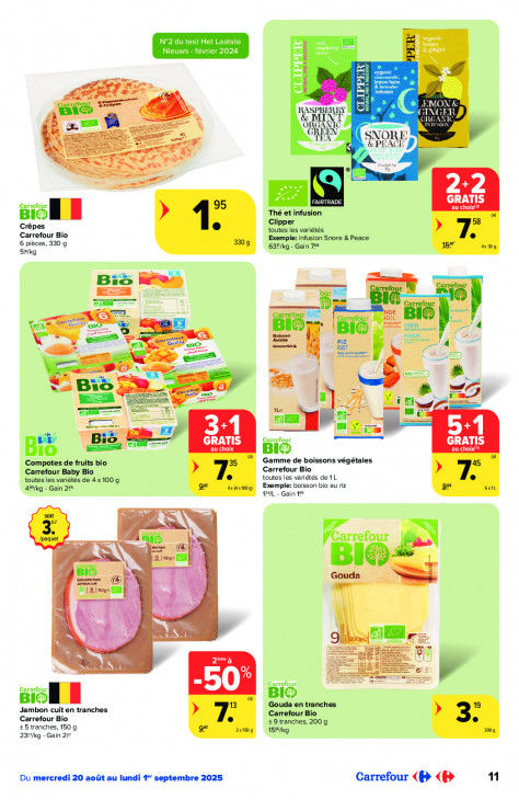 Carrefour Dépliant 20.08.2025