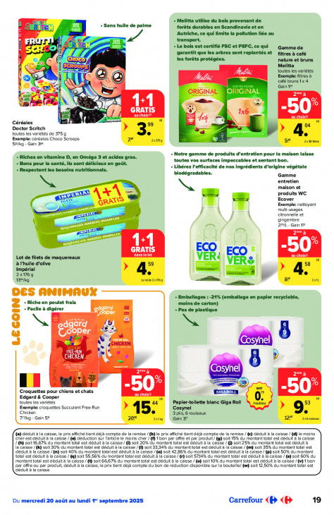 Carrefour Dépliant 20.08.2025