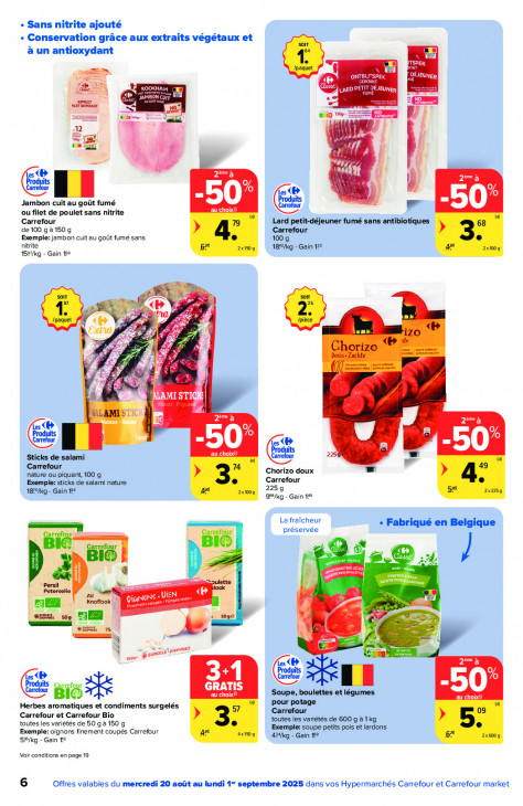 Carrefour Dépliant 20.08.2025