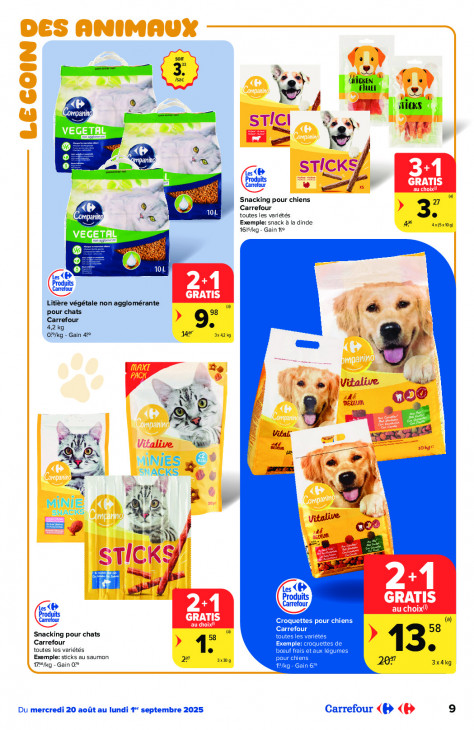 Carrefour Dépliant 20.08.2025
