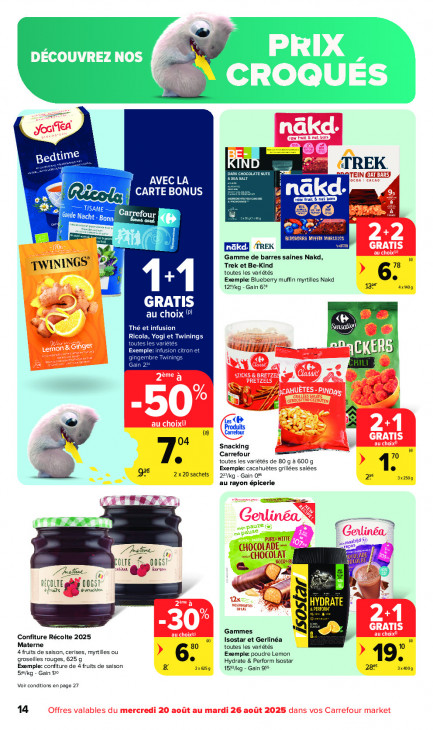 Carrefour Dépliant 20.08.2025