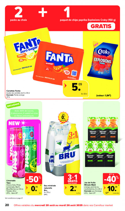 Carrefour Dépliant 20.08.2025