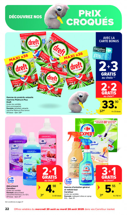 Carrefour Dépliant 20.08.2025