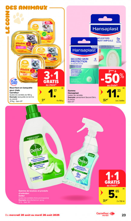 Carrefour Dépliant 20.08.2025