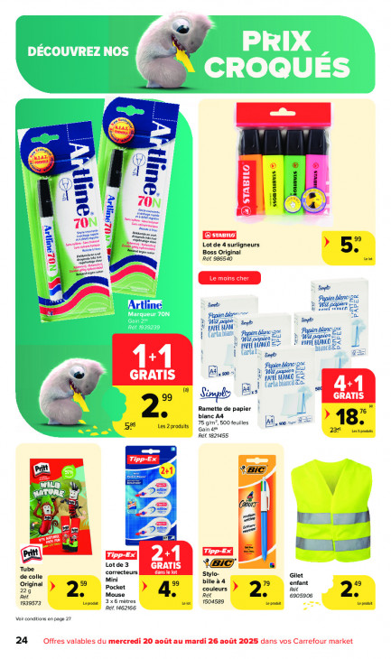 Carrefour Dépliant 20.08.2025
