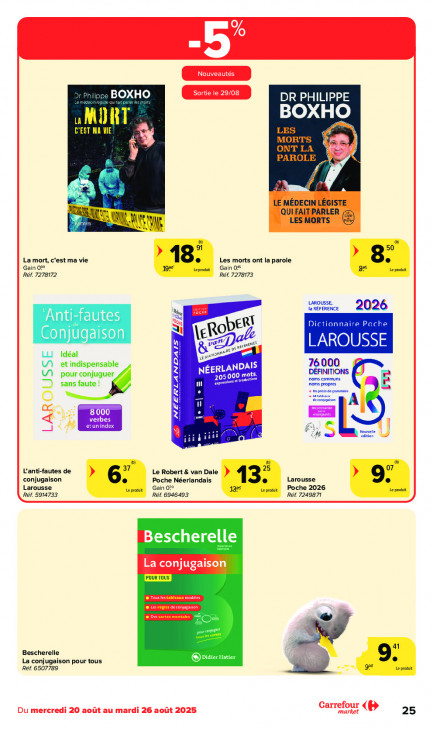 Carrefour Dépliant 20.08.2025