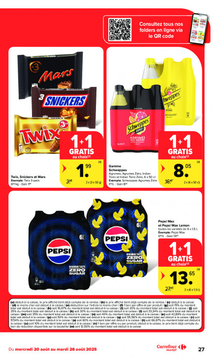 Carrefour Dépliant 20.08.2025