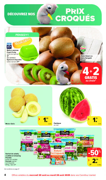 Carrefour Dépliant 20.08.2025