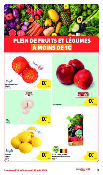 Carrefour Dépliant 20.08.2025