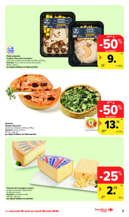 Carrefour Dépliant 20.08.2025