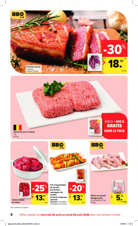 Carrefour Dépliant 20.08.2025