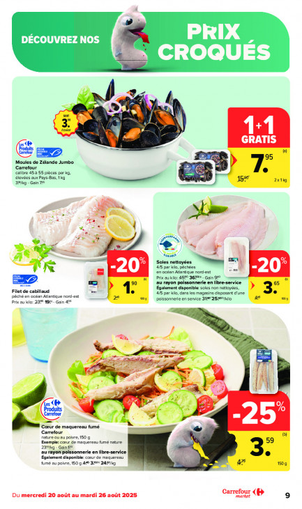 Carrefour Dépliant 20.08.2025