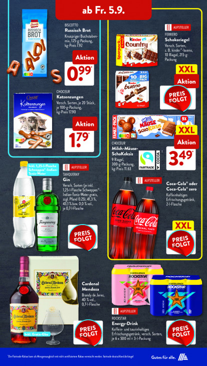 Aldi Süd Angebote ab 01.09.25 bis 06.09.25