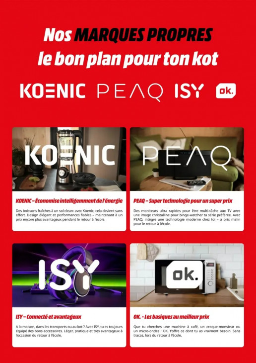 MediaMarkt Dépliant 18.08.2025
