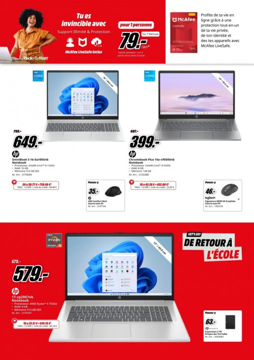MediaMarkt Dépliant 18.08.2025