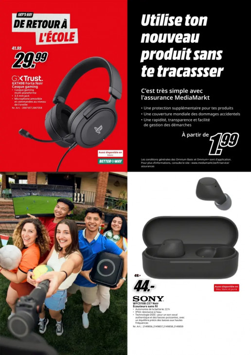 MediaMarkt Dépliant 18.08.2025