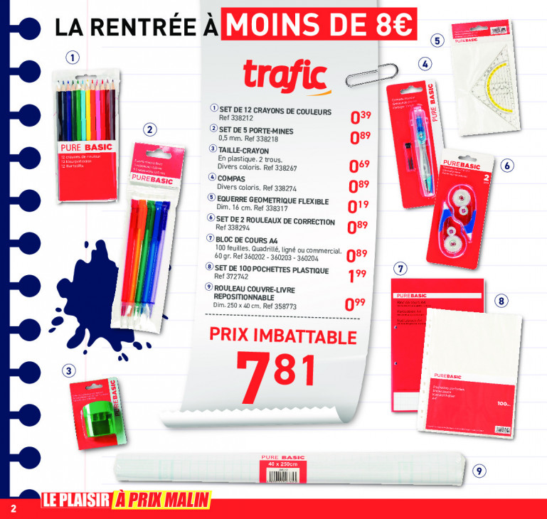 Trafic Dépliant 20.08.2025