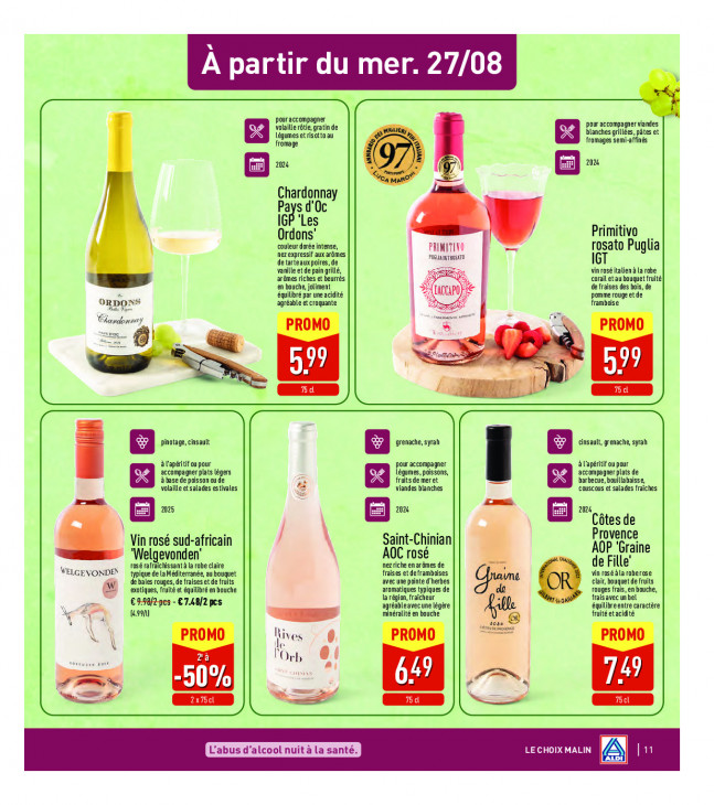 Aldi Dépliant 25.08.2025