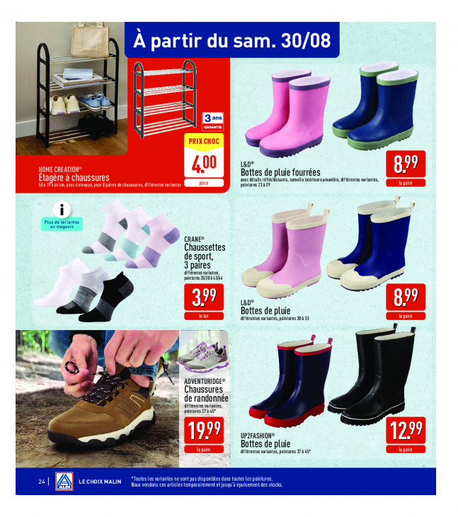 Aldi Dépliant 25.08.2025
