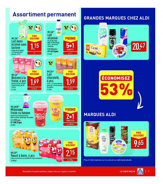 Aldi Dépliant 25.08.2025