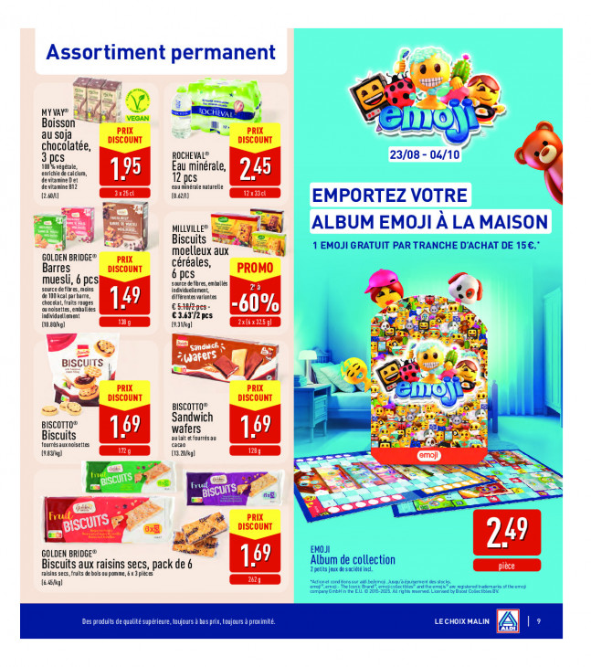 Aldi Dépliant 25.08.2025
