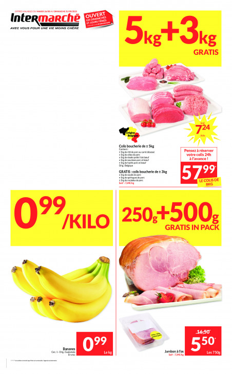 Intermarché Dépliant 26.08.2025