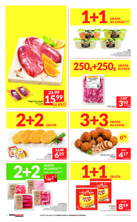 Intermarché Dépliant 26.08.2025