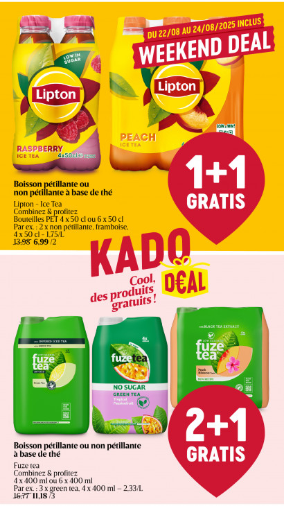 Delhaize Dépliant 21.08.2025