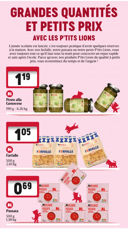 Delhaize Dépliant 21.08.2025