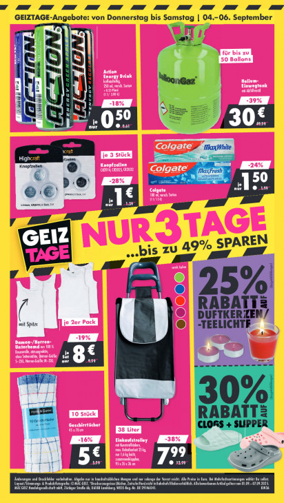 Mäc Geiz Angebote ab 01.09.25 bis 07.09.25