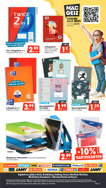 Mäc Geiz Angebote ab 01.09.25 bis 07.09.25