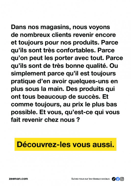 Zeeman Dépliant 23.08.2025