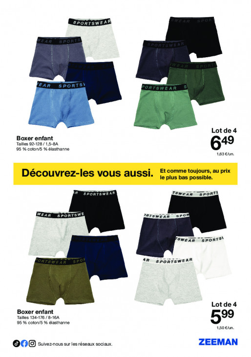 Zeeman Dépliant 23.08.2025