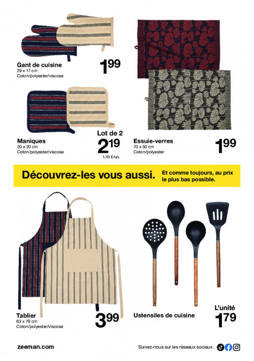 Zeeman Dépliant 23.08.2025