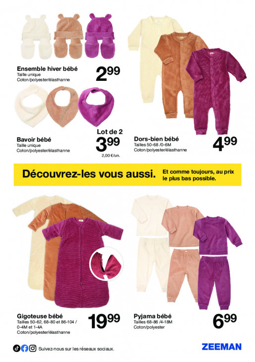 Zeeman Dépliant 23.08.2025