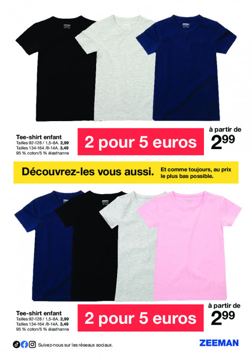 Zeeman Dépliant 23.08.2025