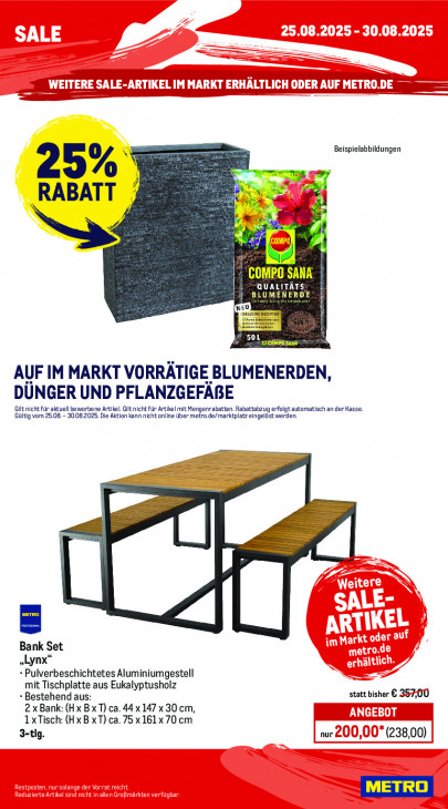 Metro Angebote ab 25.08.25 bis 30.08.25