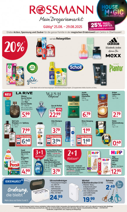 Rossmann Angebote ab 25.08.25 bis 29.08.25