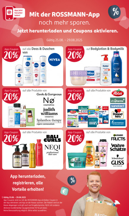 Rossmann Angebote ab 25.08.25 bis 29.08.25