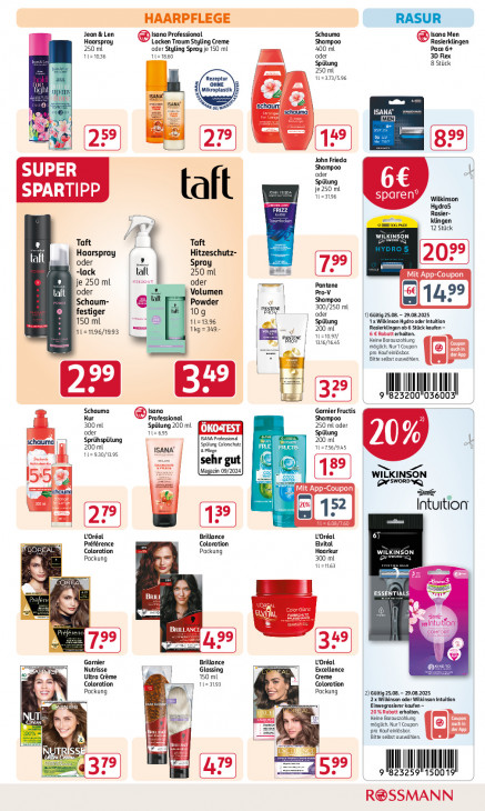 Rossmann Angebote ab 25.08.25 bis 29.08.25