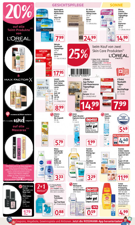Rossmann Angebote ab 25.08.25 bis 29.08.25