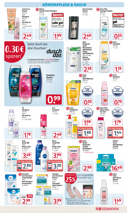 Rossmann Angebote ab 25.08.25 bis 29.08.25