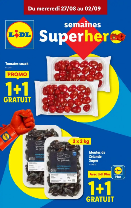 Lidl Dépliant 27.08.2025