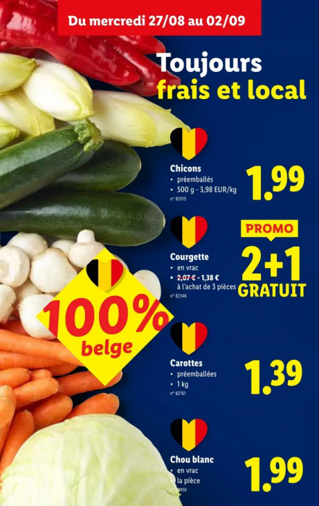 Lidl Dépliant 27.08.2025