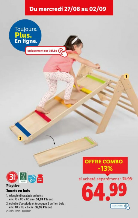 Lidl Dépliant 27.08.2025