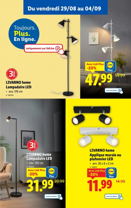 Lidl Dépliant 27.08.2025