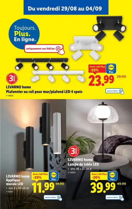 Lidl Dépliant 27.08.2025